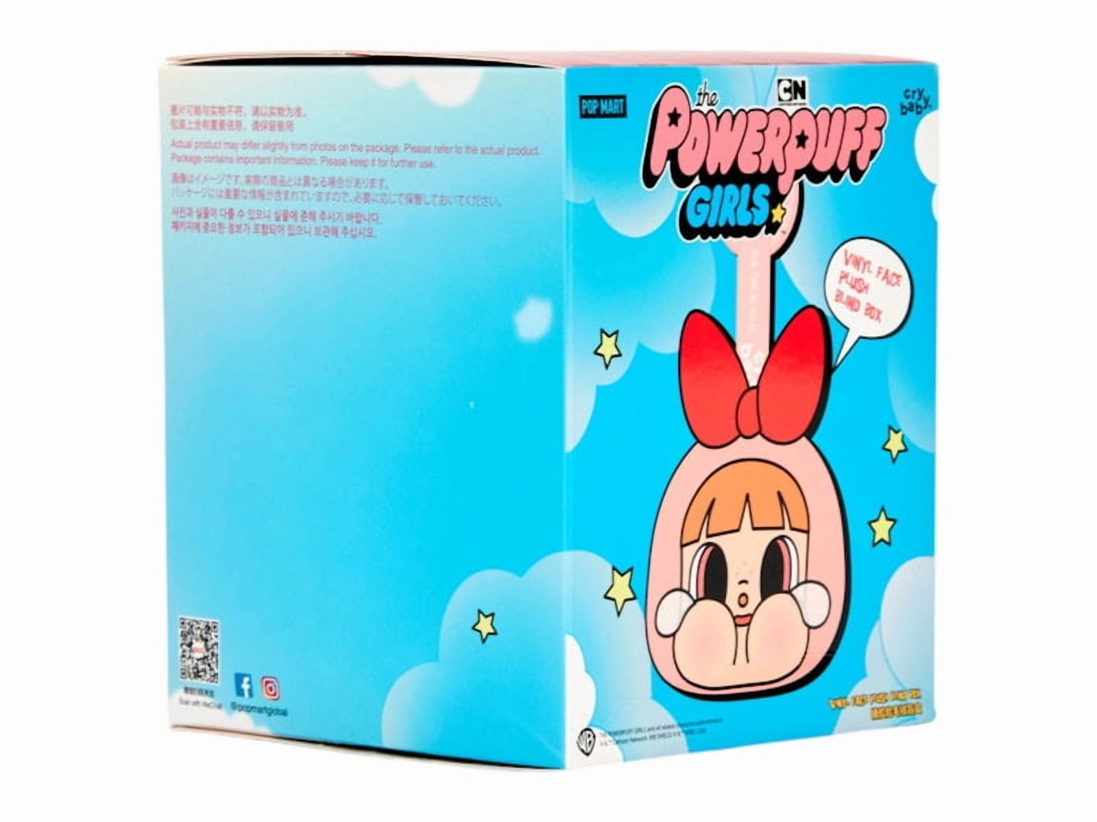 Pop Mart CryBaby x Powerpuff Girls Series Vinyl Face Plush