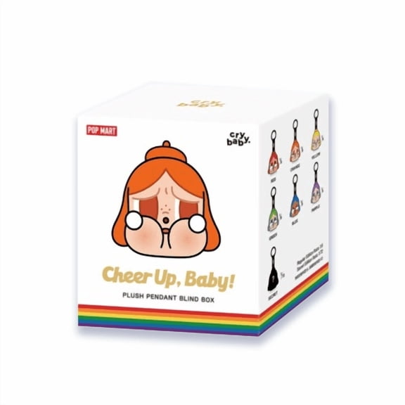Pop Mart Crybaby Cheer Up, Baby! Series - Plush Pendant Blind Box Sealed (1 Box)