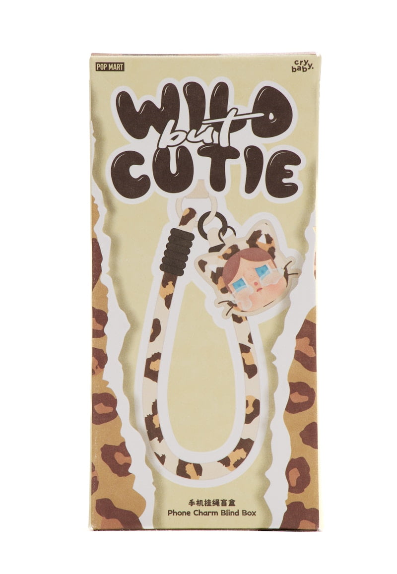 Pop Mart Crybaby Wild but Cutie Series Phone Charm Single Blind Box, from StockX
