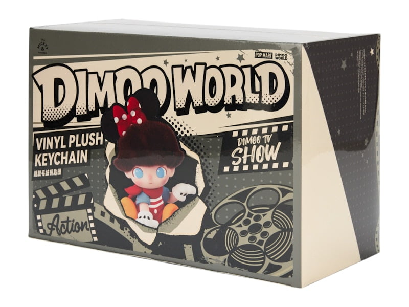 Pop Mart DIMOO World x Disney Series Vinyl Plush Keychain Sealed Case (6 Blind Box), from StockX