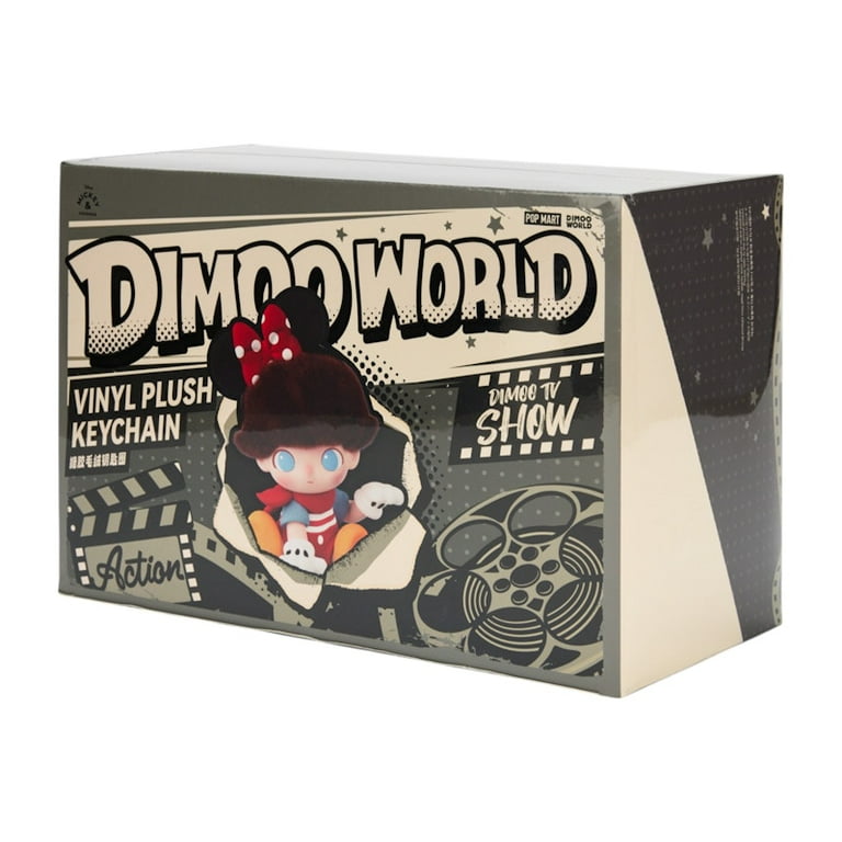 Pop Mart DIMOO World x Disney Series Vinyl Plush Keychain