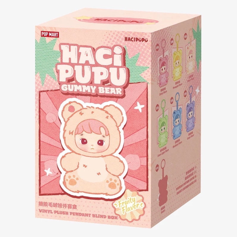 Pop Mart HACIPUPU Gummy Bear Series - Vinyl Plush Pendant
