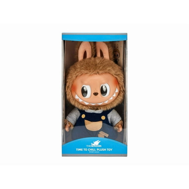 ぬいぐるみ labubu time to chill plush toy Pop Mart LABUBU Time to Chill Vinyl Plush Doll, from StockX