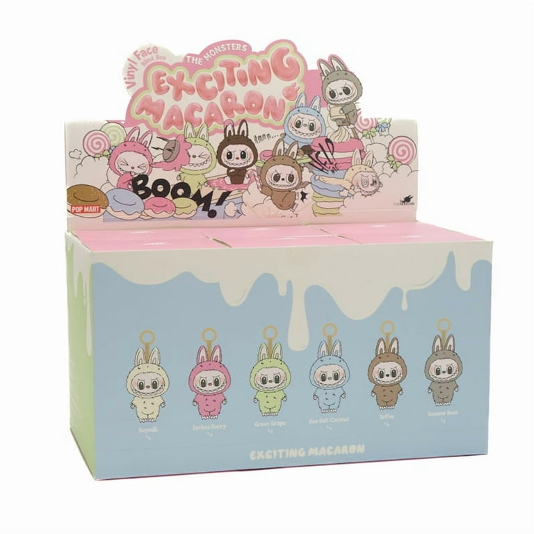 Pop Mart Labubu The Monsters Exciting Macaron Vinyl Face Sealed