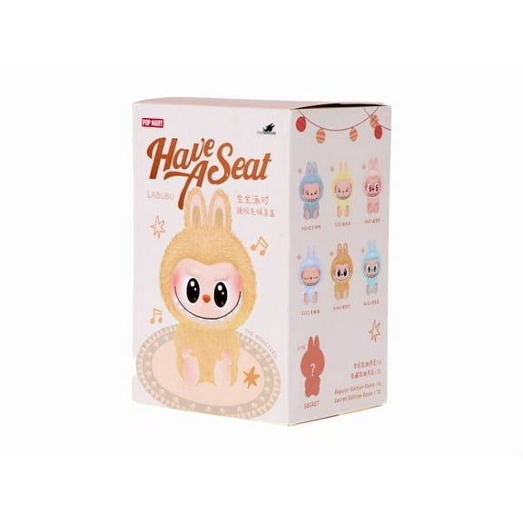 Pop Mart Labubu The Monsters Have a Seat Vinyl Plush Single Blind Box
