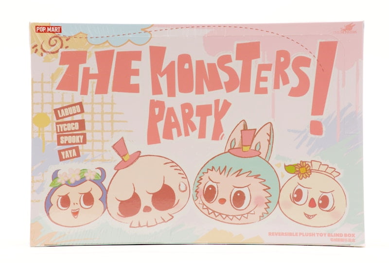 Pop Mart Labubu The Monsters Party Series Reversible Plush Doll Sealed Case (6 Blind Box), from StockX