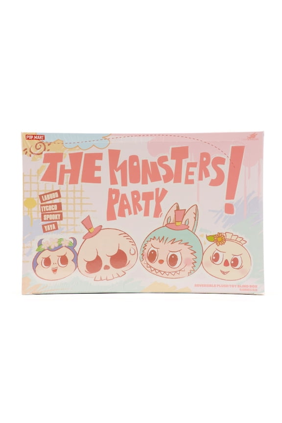 Labubu The Monsters Party Series Reversible Plush Doll Sealed Case (6 Blind Box), from StockX