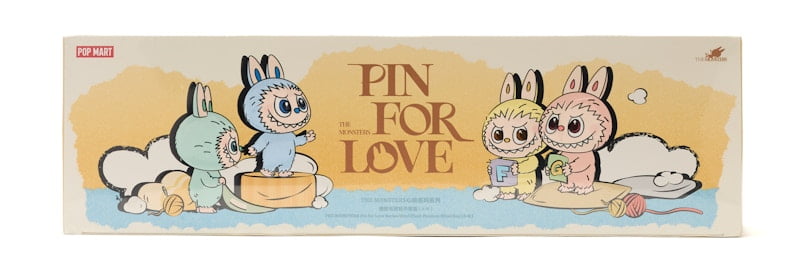 Pop Mart Labubu The Monsters Pin for Love Series Vinyl Plush Pendant (A-M) Sealed Case (14 Blind Box), from StockX