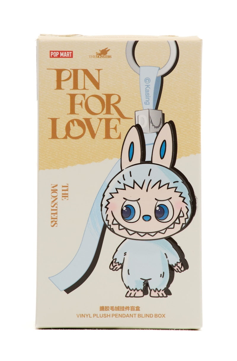 POP MART Labubu The Monsters Pin for Love Series Vinyl Plush Pendant (A-M) Single Blind Box, from StockX