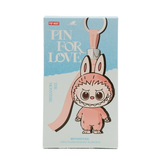 Pop Mart Labubu The Monsters Pin for Love Series Vinyl Plush Pendant (N-Z) Single Blind Box, from StockX