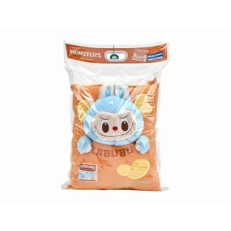 Pop Mart Labubu The Monsters Wacky Mart Series Chips Pillow