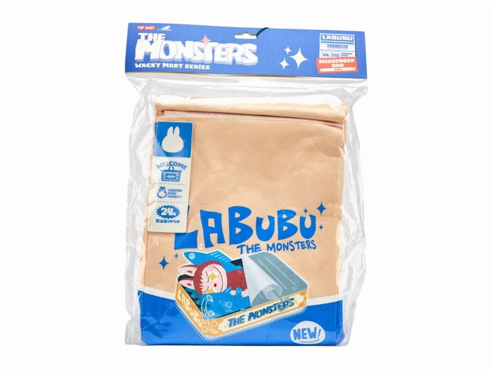 Pop Mart Labubu The Monsters Wacky Mart Series Messenger Bag, from StockX