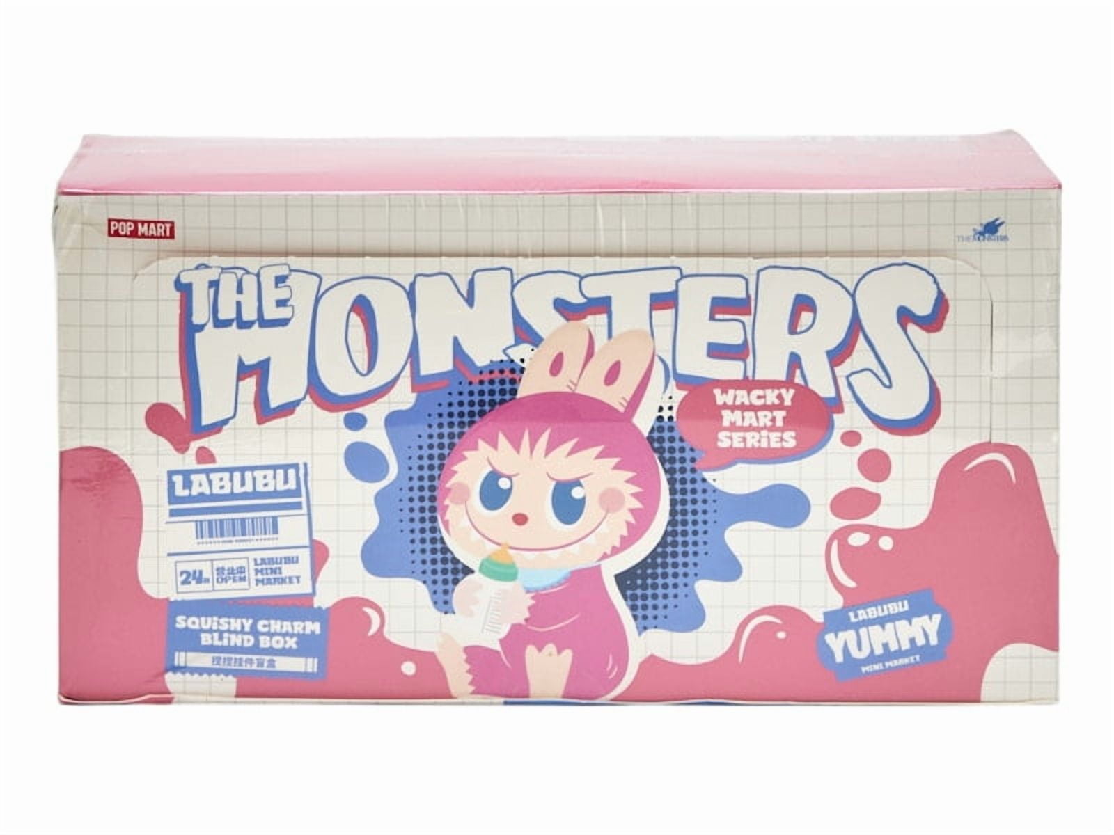 Pop Mart Labubu The Monsters Wacky Mart Series Squishy Charm