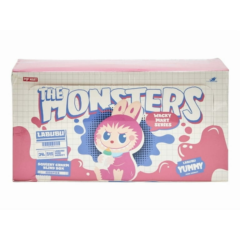 Pop Mart Labubu The Monsters Wacky Mart Series Squishy Charm