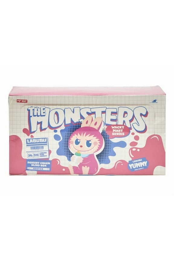 Labubu The Monsters Wacky Mart Series Squishy Charm Sealed Case (6 Blind Box), from StockX