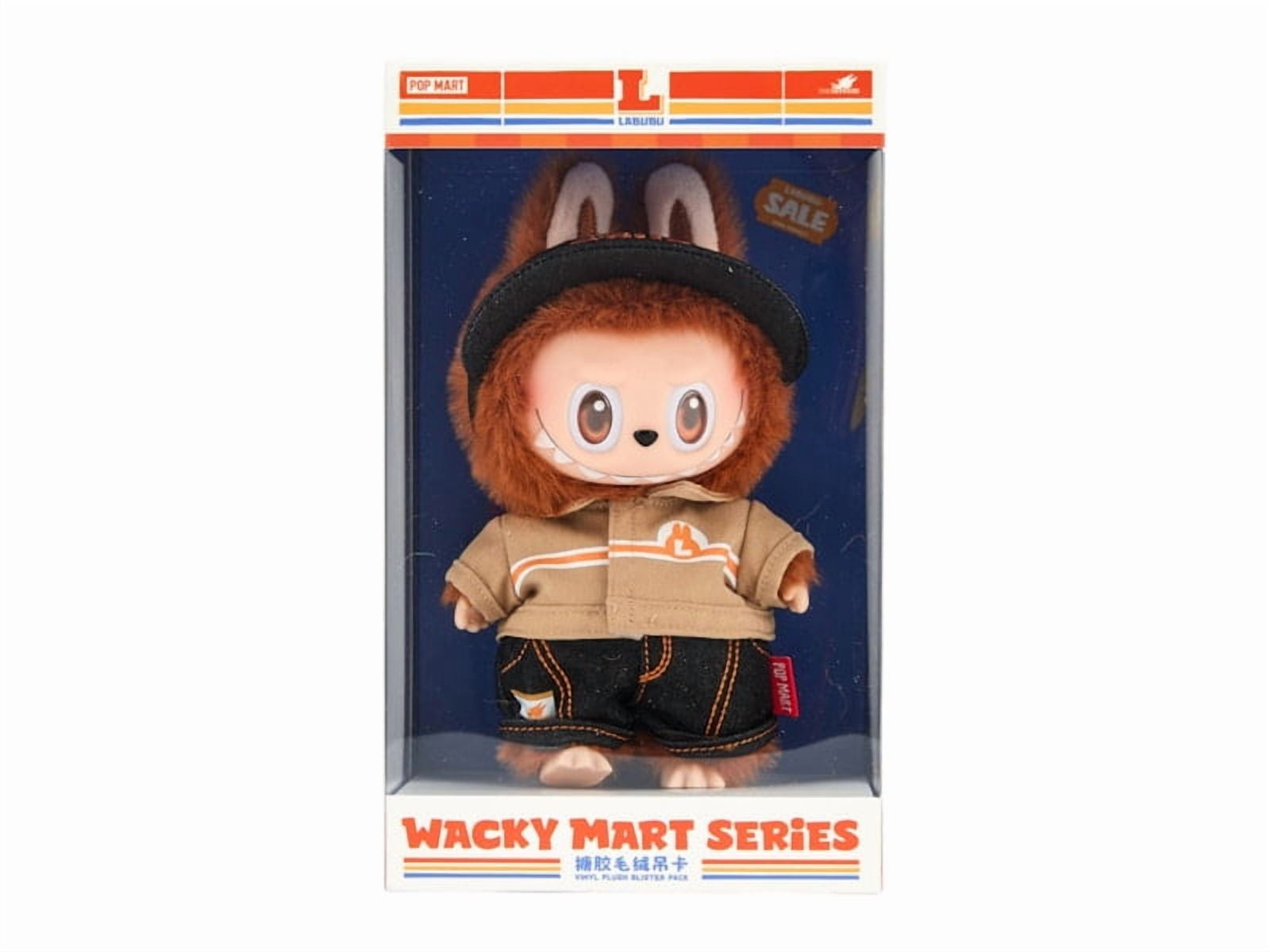 LABUBU Wacky Mart Series ぬいぐるみ　正規品 Pop Mart Labubu The Monsters Wacky Mart Series Vinyl Plush