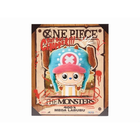 Pop Mart Labubu The Monsters x One Piece Mega Labubu Tonytony Chopper 400%, from StockX