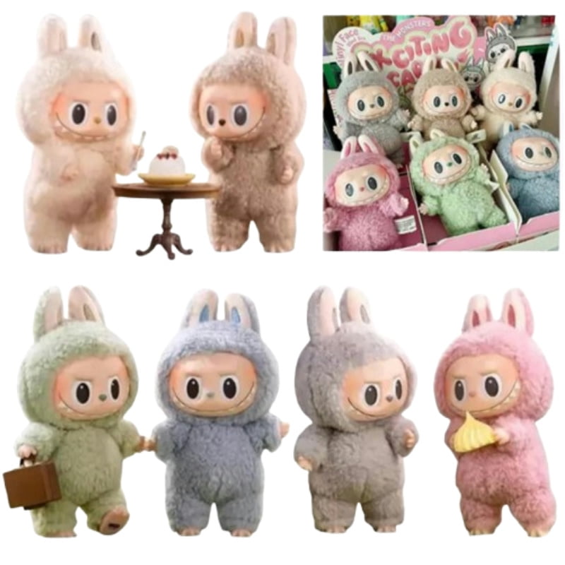 Pop Mart Labubu,the Monsters Magnificent Macaron Plush Dolls Figure Toy ...
