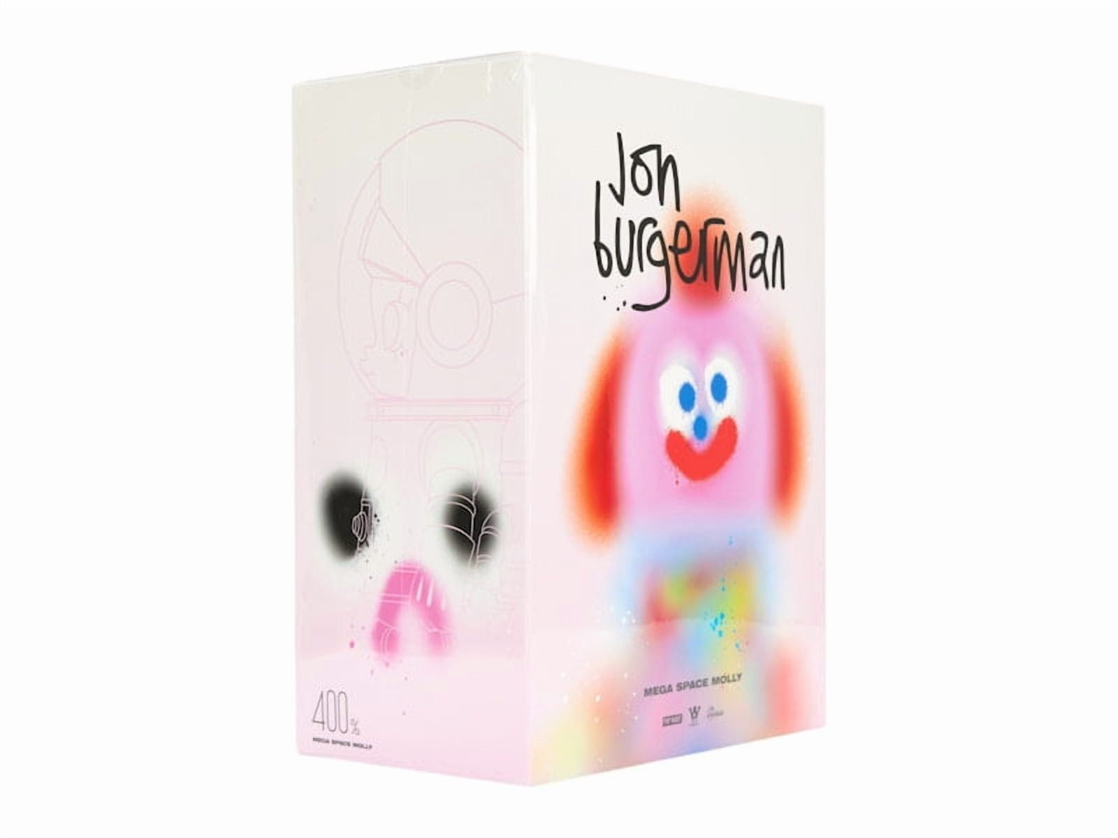 （新品未開封品)POP MART Jon Burgerman MOLLY400% MEGA SPACE MOLLY 400% Jon Burgerman - POP MART (United States)