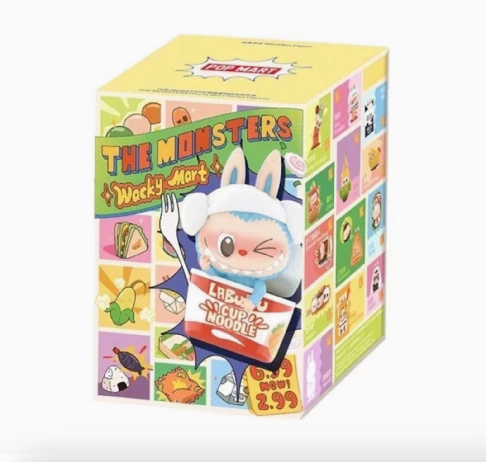 ぬいぐるみ POPMART THE MONSTERS LABUBU Wacky Mart Labubu The Monsters Wacky Mart Series Vinyl Plush