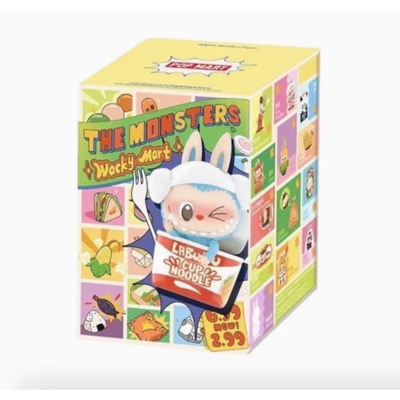 Pop Mart The Monsters (Labubu) Wacky Mart Series Figures Blind Box (1 Blind Box)