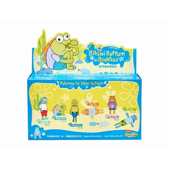 Pop Mart x Bikini Bottom Buddies Plush Sealed Case (6 Blind Box), from StockX