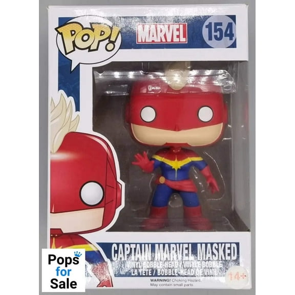 154 Captain Marvel Masked - Marvel Funko POP