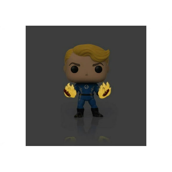 Pop! Marvel: Fantastic 4-human Torch [suited] Specialty Series (Funko)
