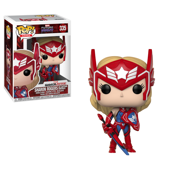 Pop Marvel Future Fight Sharon Rogers Vinyl Figure (Other)