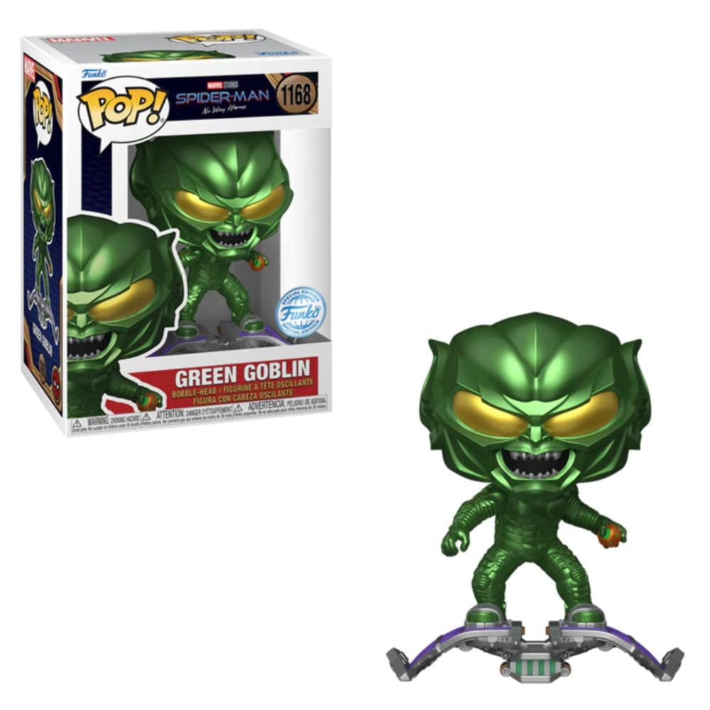 SPIDER-MAN NO WAY HOME 8-Pack – Pop! Figuren Set Mit Spider-Man, Doc Ock, Green Goblin U.a.