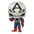 thumbnail image 1 of Pop Marvel Venom 3.75 Inch Action Figure Exclusive - Poison Captain America #856, 1 of 3