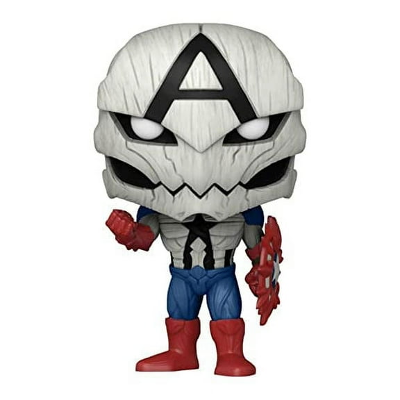 Pop Marvel Venom 3.75 Inch Action Figure Exclusive - Poison Captain America #856