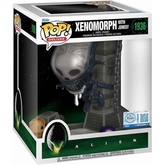 Pop Movies Alien 3.75 Inch Action Figure Deluxe - Alien with Jonesy #1936