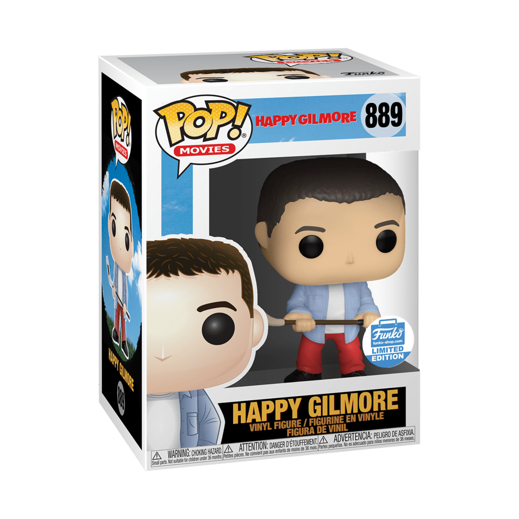 Pop! Movies: Happy Gilmore with Hockey Stick Funko Shop Exclusive
