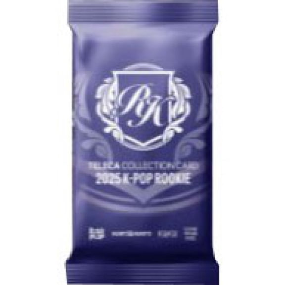 Pop Music 2025 K-Pop Rookie Card Collection Trading Card Pack (5 Cards)