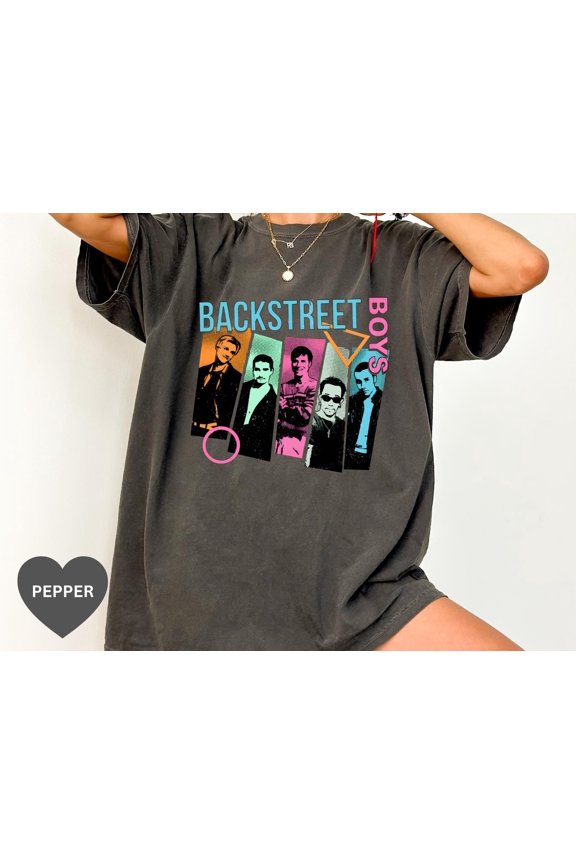 Pop Music Bring Memory Back Street Men Women Boys Girls 7 Shirt,Bring Memory Back,Backstreet Boy Band,BSB Rock Shirt,Pop Shir,Comfort Colors