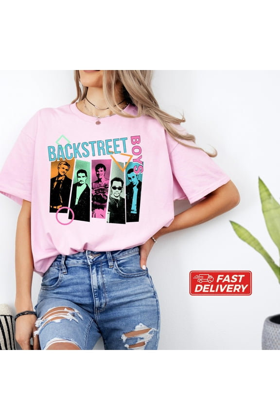 Pop Music Bring Memory Back Street Men Women Boys Girls 7 T-Shirt, Bring Memory Back, Backstreet Boy Band, BSB Rock Shirt, Vintage Pop Shirt