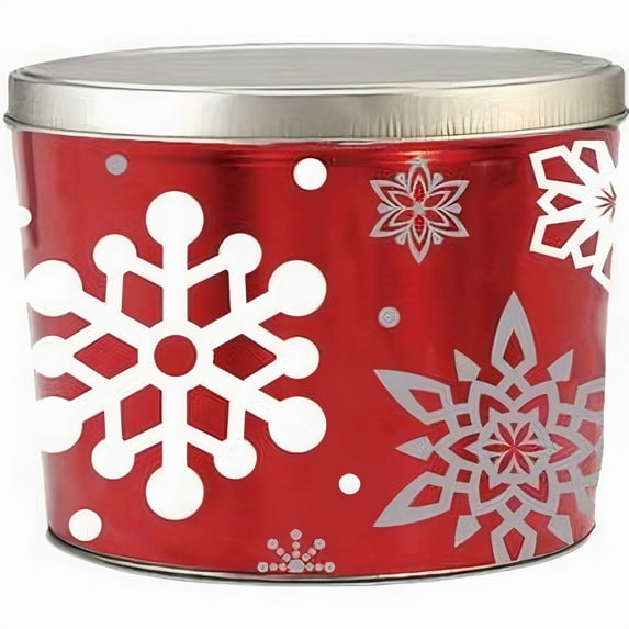 Pop N Cream Let It Snow 3 Gallon Popcorn Tins