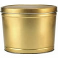 thumbnail image 1 of Pop N Cream Solid Gold 6.5 Gallon Popcorn Tins, 1 of 6