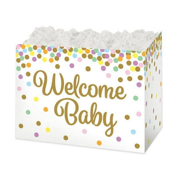 Pop N Cream Welcome Baby White Gift Box Regular