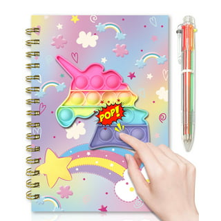 Double Side Useful 194 Pages Teenager A5 Scrapbook Notebook Paper Scrapbook  Notebook Magnetic Buckle Closure for
