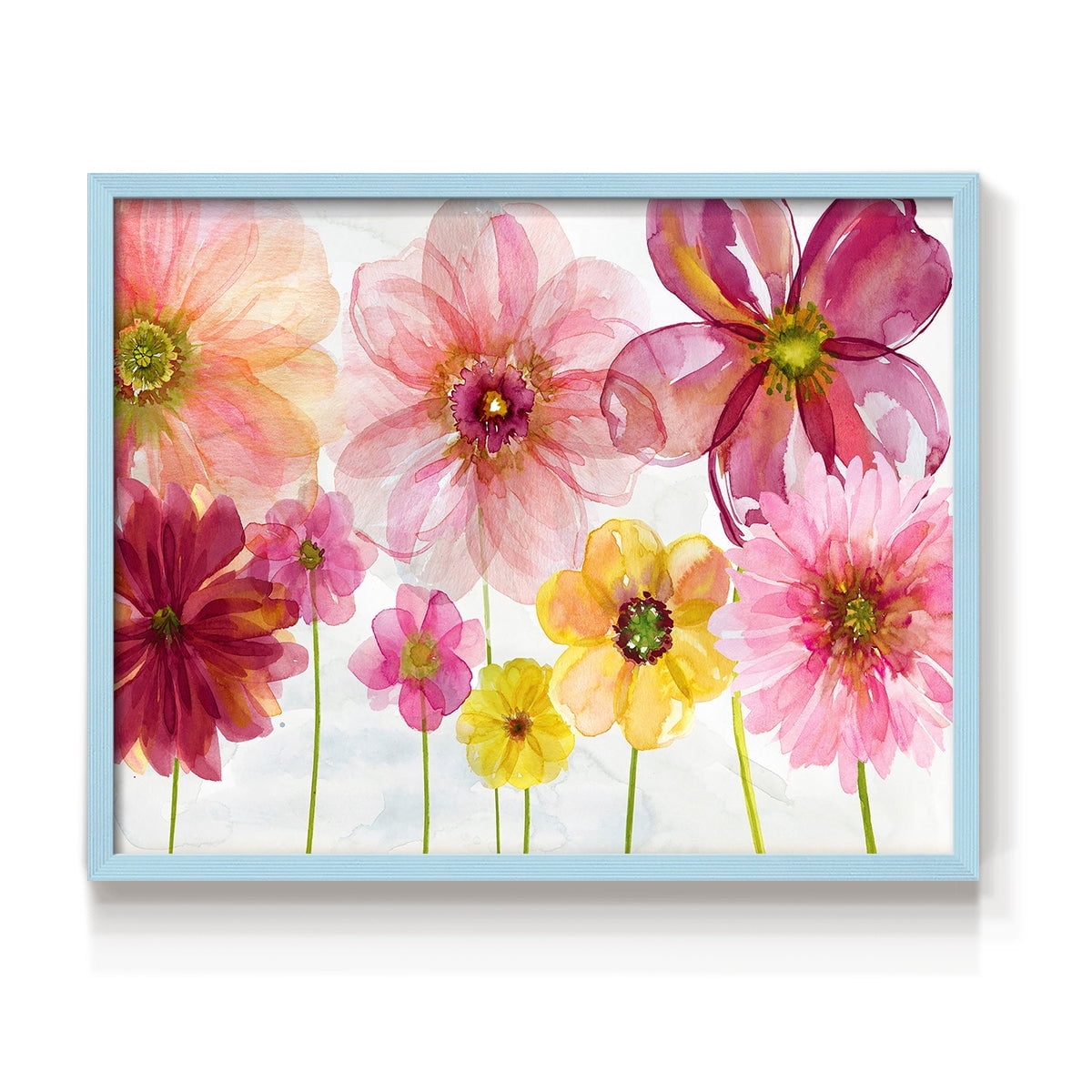 Pop Of Spring by Carol Robinson - Restickable Framed Giclée Print