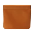 thumbnail image 1 of Pop Open Makeup Bag, Spring Loaded Cosmetic Organizer, Waterproof Travel Toiletry Pouch for Home and Trip Storage 5x4 Inch Ginger, 1 of 4