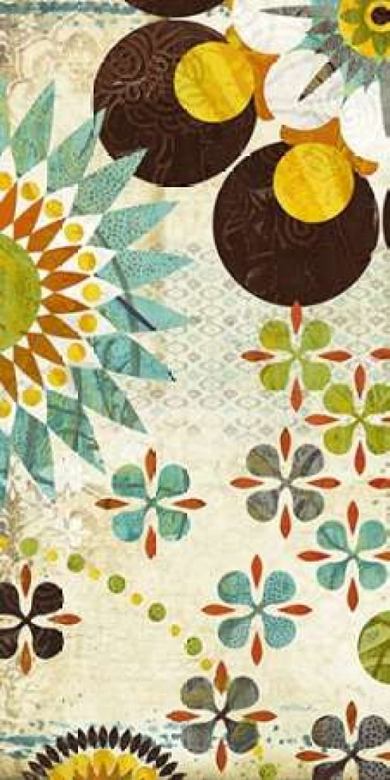 Pop Pattern 1 Canvas Art - Melissa Pluch (10 x 20)