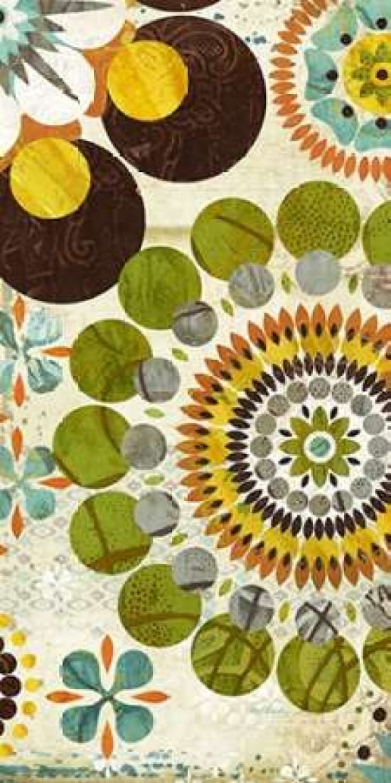Pop Pattern 2 Canvas Art - Melissa Pluch (24 x 48)