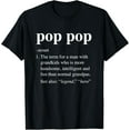 thumbnail image 1 of Pop Pop Definition Funny Poppop Dictionary for Men Grandpa T-Shirt, 1 of 4