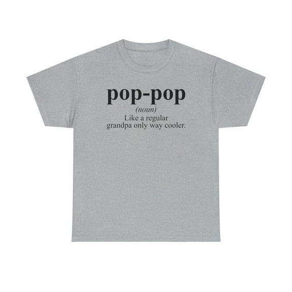 Pop Pop Grandpa Grandfather Dad Fathers Day Shirt, Gifts, Tshirt, Tee