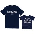 thumbnail image 1 of Pop Pop Men's T-Shirt Don't Make Me Call My Pop Pop Kids Toddler Shirt Youth Grandpa Tee, 1 of 3