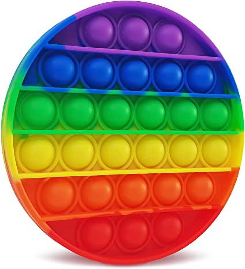 Pop Pop Poppers Rainbow Circle - Sensory Toys - image 1 of 5