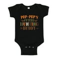 thumbnail image 1 of Pop-Pop's Future Hunting Buddy Baby Bodysuit One Piece 6 mo Black, 1 of 3